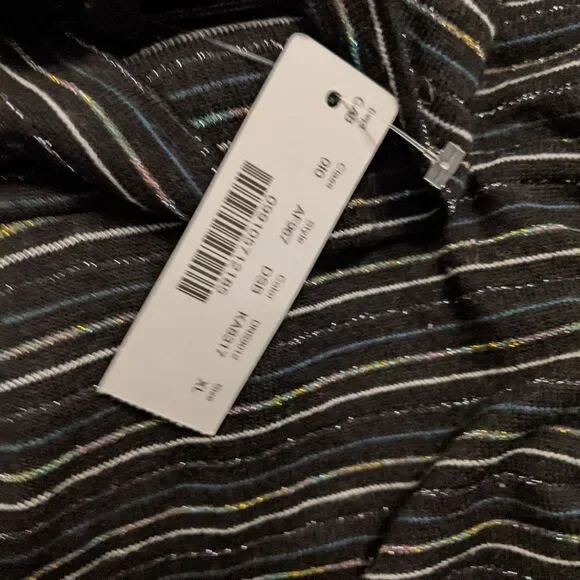 J Crew Metallic Turtleneck XL - Picture 4 of 6